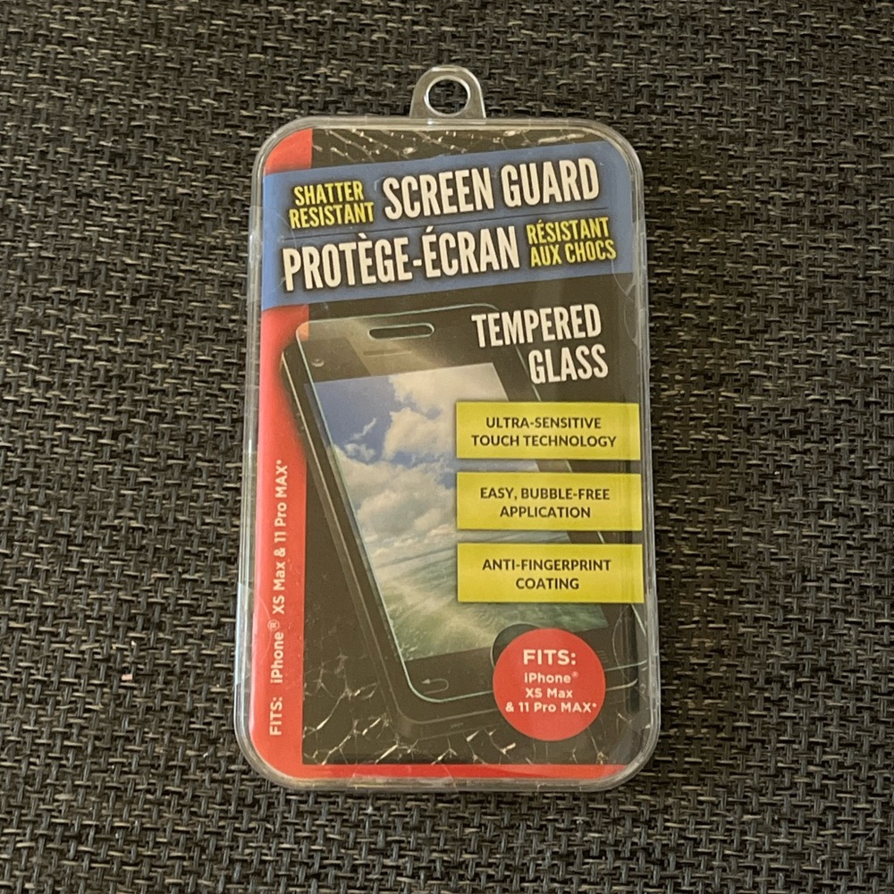 Screen Guard tempered glass iPhone XS Max & 11 pro Max